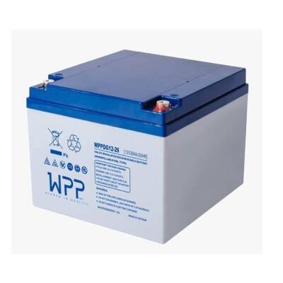 12V 26Ah Derin Döngülü (Deep Cycle) JEL AKÜ - 1