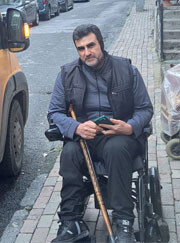 Akülü tekerlekli sandalye teslimatı