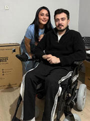 Akülü sandalye teslimatı