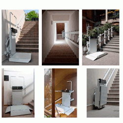 Akülü Platformlu Merdiven Asansörü - 1