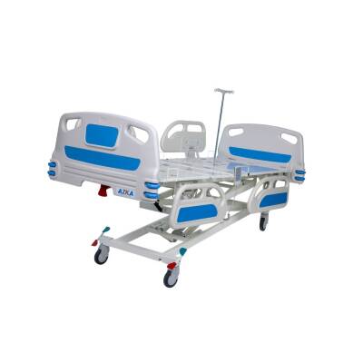 AZKA 3001 3 Motorlu ABS Korkuluklu Hasta Karyolası - 7