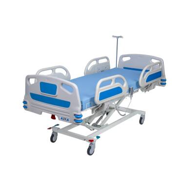 AZKA 3001 3 Motorlu ABS Korkuluklu Hasta Karyolası - 10