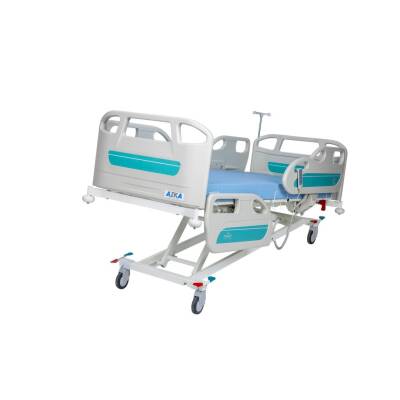 AZKA 4002 4 Motorlu ABS Korkuluklu Hasta Karyolası - 1