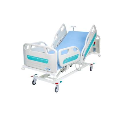 AZKA 4002 4 Motorlu ABS Korkuluklu Hasta Karyolası - 6
