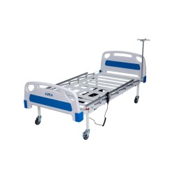 AZKA DE04 Dual Motorlu Alümi̇nyum Korkuluklu Ekonomi̇k Hasta Karyolası - 5