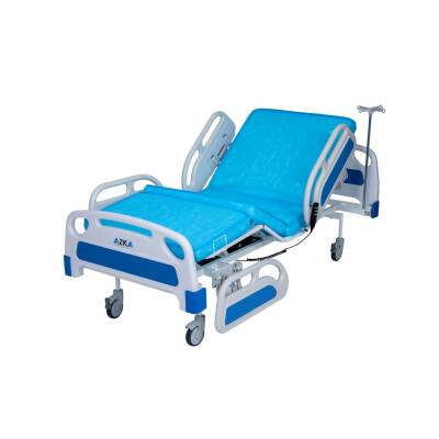 AZKA DFA1 Dual Motorlu ABS Korkuluklu Ekonomi̇k Hasta Karyolası - 2