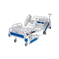 AZKA DFA1 Dual Motorlu ABS Korkuluklu Ekonomi̇k Hasta Karyolası - 7