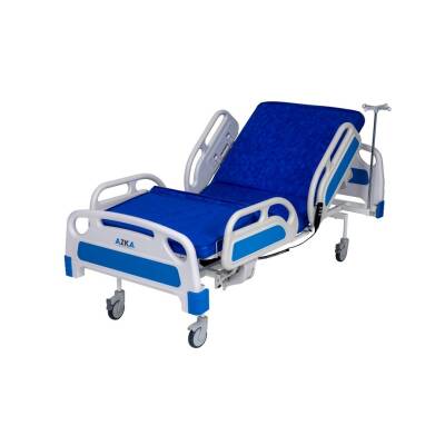AZKA DFA1 Dual Motorlu ABS Korkuluklu Ekonomi̇k Hasta Karyolası - 9