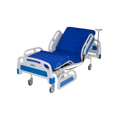 AZKA DFA1 Dual Motorlu ABS Korkuluklu Ekonomi̇k Hasta Karyolası - 10