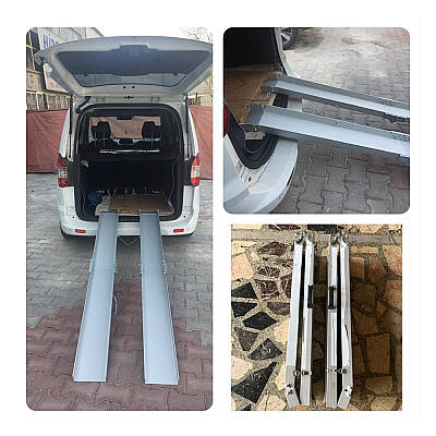 Araç içi Çantalı Engelli Rampası - 1