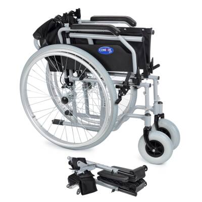 Comfort Plus DM-321 40cm Hafif Alüminyum Özellikli Tekerlekli Sandalye - 7