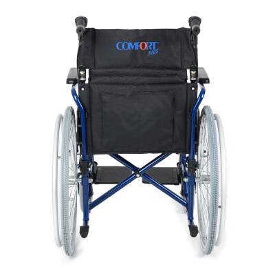 Comfort Plus DM-321 45cm Lacivert Alüminyum Özellikli Tekerlekli Sandalye - 3