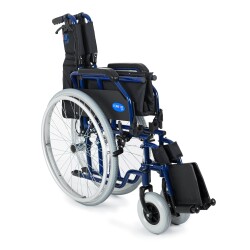 Comfort Plus DM-321 45cm Lacivert Alüminyum Özellikli Tekerlekli Sandalye - 4