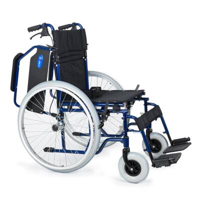 Comfort Plus DM-321 45cm Lacivert Alüminyum Özellikli Tekerlekli Sandalye - 5
