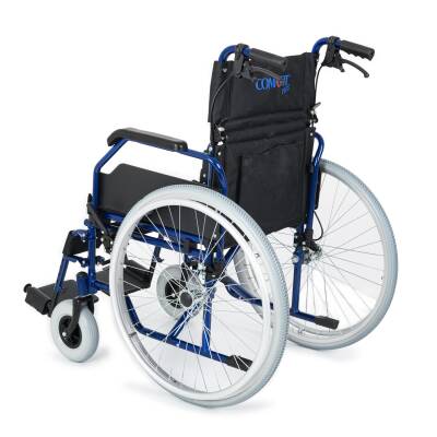 Comfort Plus DM-321 45cm Lacivert Alüminyum Özellikli Tekerlekli Sandalye - 7