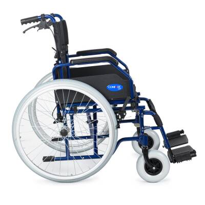 Comfort Plus DM-321 45cm Lacivert Alüminyum Özellikli Tekerlekli Sandalye - 8