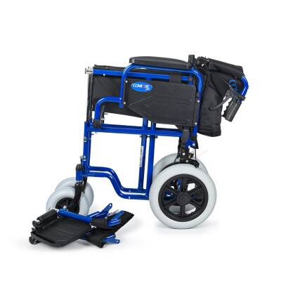 Comfort Plus DM-327 Mini Lacivert Özellikli Transfer Tekerlekli Sandalyesi - 8