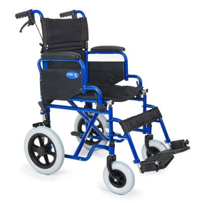 Comfort Plus DM-327 Mini Lacivert Özellikli Transfer Tekerlekli Sandalyesi - 1