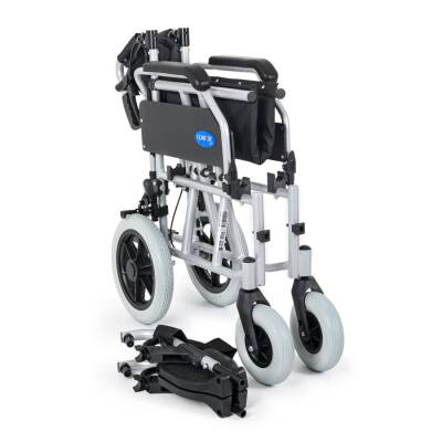 Comfort Plus DM-337 40cm Silver Alüminyum Özellikli Transfer Tekerlekli Sandalye - 8