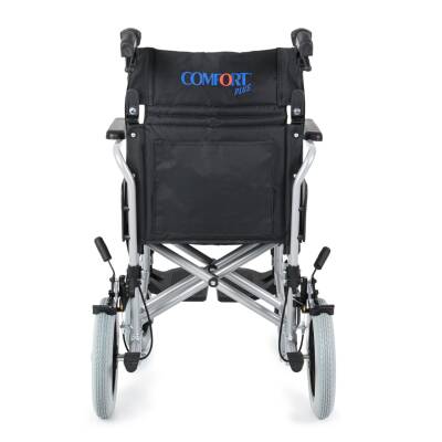 Comfort Plus DM-337 40cm Silver Alüminyum Özellikli Transfer Tekerlekli Sandalye - 3
