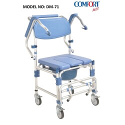Comfort Plus DM-71 Banyo ve Tuvalet Özellikli Tekerlekli Sandalye - 1