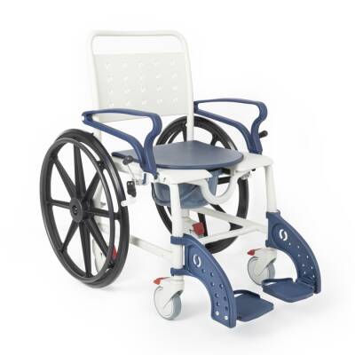 Comfort Plus DM-8088B Banyo ve Tuvalet Sandalyesi Lacivert-Turuncu - 1