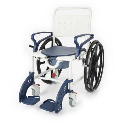 Comfort Plus DM-8088B Banyo ve Tuvalet Sandalyesi Lacivert-Turuncu - 2