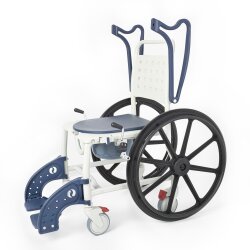 Comfort Plus DM-8088B Banyo ve Tuvalet Sandalyesi Lacivert-Turuncu - 5