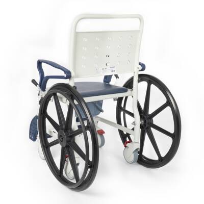 Comfort Plus DM-8088B Banyo ve Tuvalet Sandalyesi Lacivert-Turuncu - 6