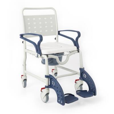 Comfort Plus DM-8088C Soft Banyo ve Tuvalet Sandalyesi Turuncu-Lacivert - 1