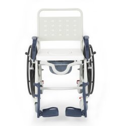 Comfort Plus DM-8088D Soft Banyo ve Tuvalet Tekerlekli Sandalye Turuncu-Lacivert - 3