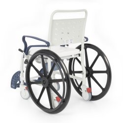 Comfort Plus DM-8088D Soft Banyo ve Tuvalet Tekerlekli Sandalye Turuncu-Lacivert - 4