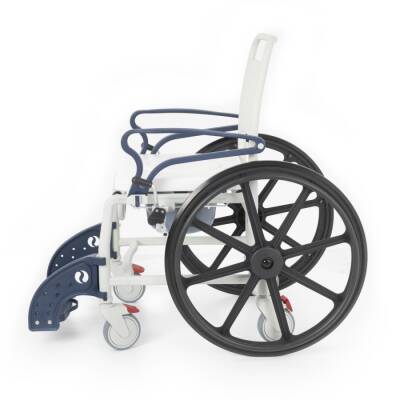 Comfort Plus DM-8088D Soft Banyo ve Tuvalet Tekerlekli Sandalye Turuncu-Lacivert - 5