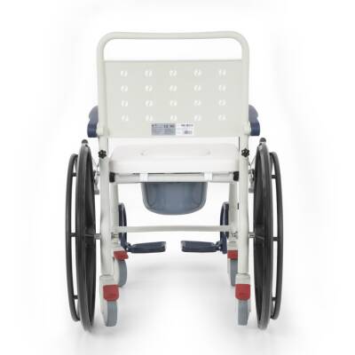 Comfort Plus DM-8088D Soft Banyo ve Tuvalet Tekerlekli Sandalye Turuncu-Lacivert - 6