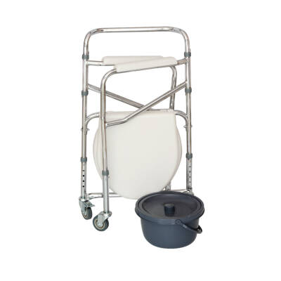 Comfort Plus DM696 Tekerlekli Kovalı Komot - 2