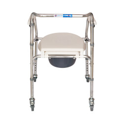 Comfort Plus DM696 Tekerlekli Kovalı Komot - 3
