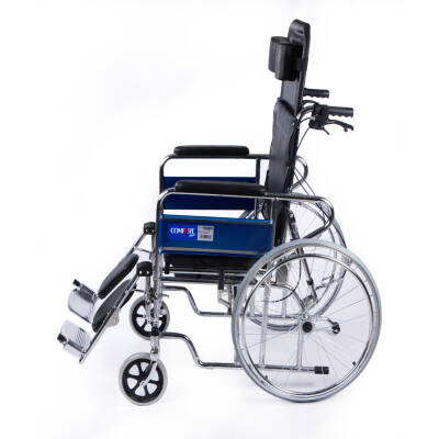Comfort Plus DY02608GC Sırtı Yatar Ayak Kalkar Tuvalet Özellikli Tekerlekli Sandalye - 2
