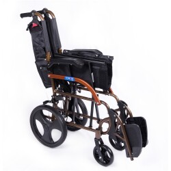 Comfort Plus GK863LABJ-12 Jet Black Transfer Alüminyum Tekerlekli Sandalye - 4