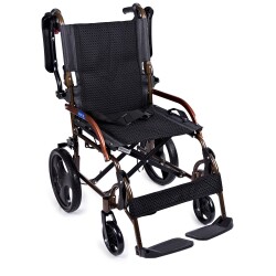 Comfort Plus GK863LABJ-12 Jet Black Transfer Alüminyum Tekerlekli Sandalye - 2