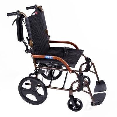 Comfort Plus GK863LABJ-12 Jet Black Transfer Alüminyum Tekerlekli Sandalye - 5