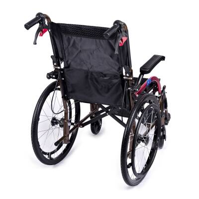 Comfort Plus GK863LAJ-20 Jet Black Transfer Alüminyum Tekerlekli Sandalye - 2