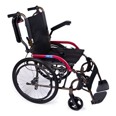 Comfort Plus GK863LAJ-20 Jet Black Transfer Alüminyum Tekerlekli Sandalye - 5