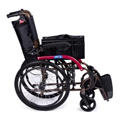 Comfort Plus GK863LAJ-20 Jet Black Transfer Alüminyum Tekerlekli Sandalye - 6