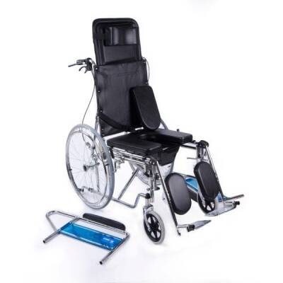 Comfort Plus KY608GC Sırtı Yatar Ayak Kalkar Tuvalet Özellikli Tekerlekli Sandalye - 2