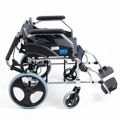 Comfort Plus KY863LABJ-A12 Füme Alüminyum Transfer Özellikli Tekerlekli Sandalye - 5