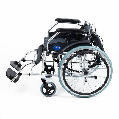Comfort Plus KY863LAJ-A20 Füme Alüminyum Özellikli Tekerlekli Sandalye - 8