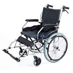 Comfort Plus KY863LAJ-A20 Füme Alüminyum Özellikli Tekerlekli Sandalye - 4