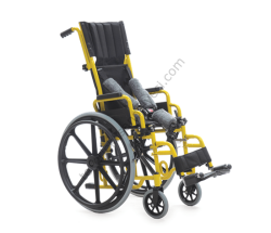 DM-307 BOYUN DESTEKLİ MANUEL ÇOCUK TEKERLEKLİ SANDALYE - COMFORT PLUS