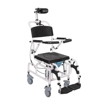 Golfi G541 Alüminyum Tilt Klozetli Banyo Sandalyesi - 2