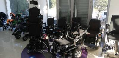 IMC 301 Ayağa Kaldıran Akülü Tekerlekli Sandalye - 3